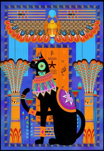 Grafika Puzzle Chat Egyptien - 1000 Teile Legespiel