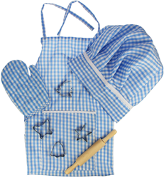 Bigjigs Kochset Blau