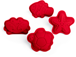 Bigjigs Kirsche Rot Charakter Sandförmchen