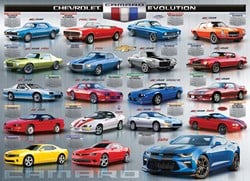 Eurographics puzzle Chevrolet The Camaro Evolution - 1000 Teile
