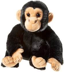 Heunec Kuscheltier Schimpanse - Plüsch Affe 24cm Spielzeug