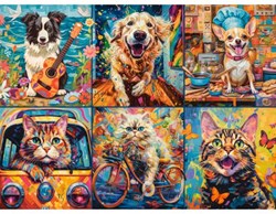 Castorland Puzzle Jigsaw Choose Your Pet - 2000 Teile Katzen