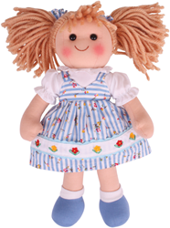 Bigjigs Christine Puppe Mittel