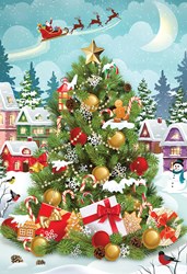 Eurographics Weihnachts-Puzzle Christmas Tree Tin - 550 Teile Puzzle-Spaß