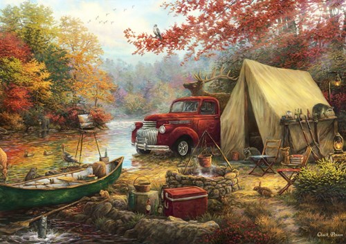 Grafika Puzzle Chuck Pinson - Landschaft Share the Outdoors - 1500 Teile