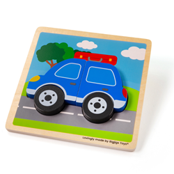 Bigjigs Chunky Lift Out Auto-Puzzle