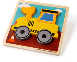 Bigjigs Chunky Lift Out Bagger Puzzle