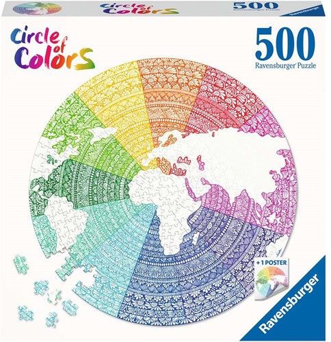 Ravensburger Circle of colors-Mandala  500p-2