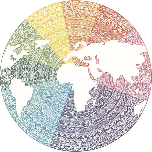 Ravensburger Circle of colors-Mandala  500p
