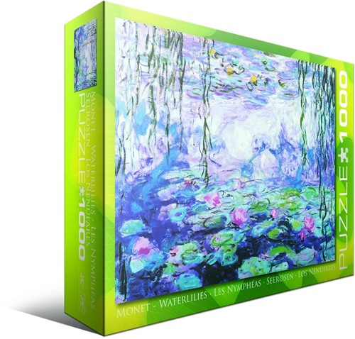 Eurographics Puzzle Wasserlilien - Claude Monet (1000 Teile)