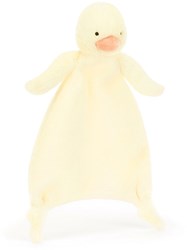Jellycat Schmusetuch Bashful Duckling - Baby Komfort Kuscheltuch Geschenk