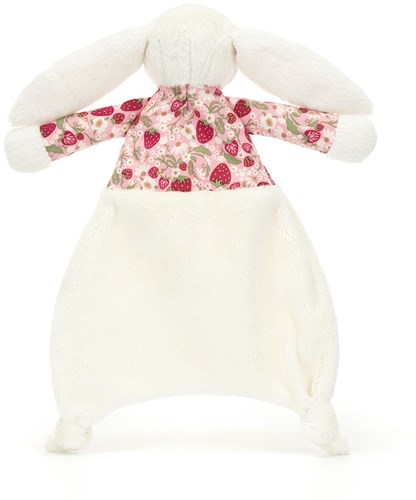 Jellycat Schmusetuch Blossom Cream Bunny Berry - Baby Comforter-3