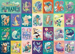 Cobble Hill Puzzle Tieralphabet - Familienpuzzle 350 Teile