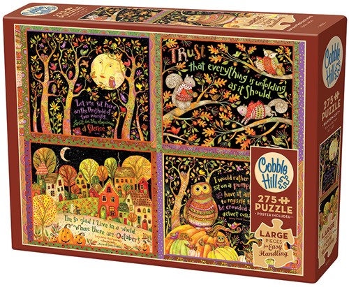 Cobble Hill Puzzle Herbst - Autumn Reflections 275 Teile Puzzle-2