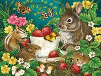 Cobble Hill Puzzle Berry Sweet - 275 Teile Kartonpuzzle