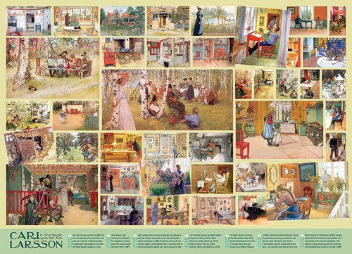 Cobble Hill Puzzle Carl Larsson - 1000 Teile Kunst Puzzle