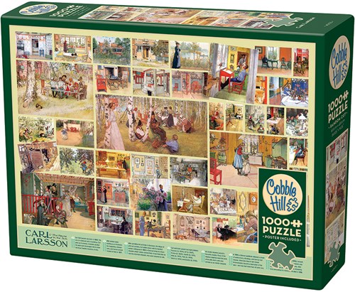 Cobble Hill Puzzle Carl Larsson - 1000 Teile Kunst Puzzle-2