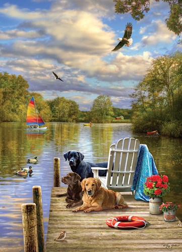 Cobble Hill Puzzle Dog Day Afternoon 1000 Teile Puzzle
