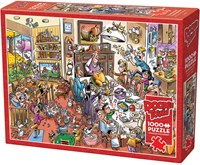 Cobble Hill Puzzle DoodleTown Thanksgiving Togetherness 1000 Teile-2