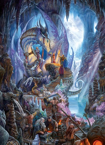 Cobble Hill Dragon Forge - 1000 Teile
