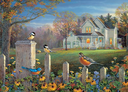Cobble Hill Puzzle Abendvögel - 1000 Teile Puzzle Spiel