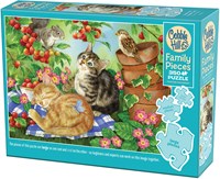 Cobble Hill Puzzle Familie - Kirschbaum 350 Teile Puzzle Spiel-2