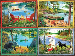 Cobble Hill Puzzle Cabin Country XXL Teile 275 Stück Landschaft