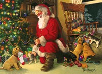 Cobble Hill Puzzle XXL Pieces Santa's Lucky Stocking 350 Teile