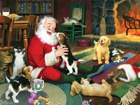 Cobble Hill Puzzle XXL Pieces Santa's Playtime 275 Teile Weihnachten