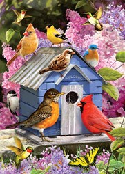 Cobble Hill Puzzle - Spring Birdhouse - 500 XXL Teile Puzzle