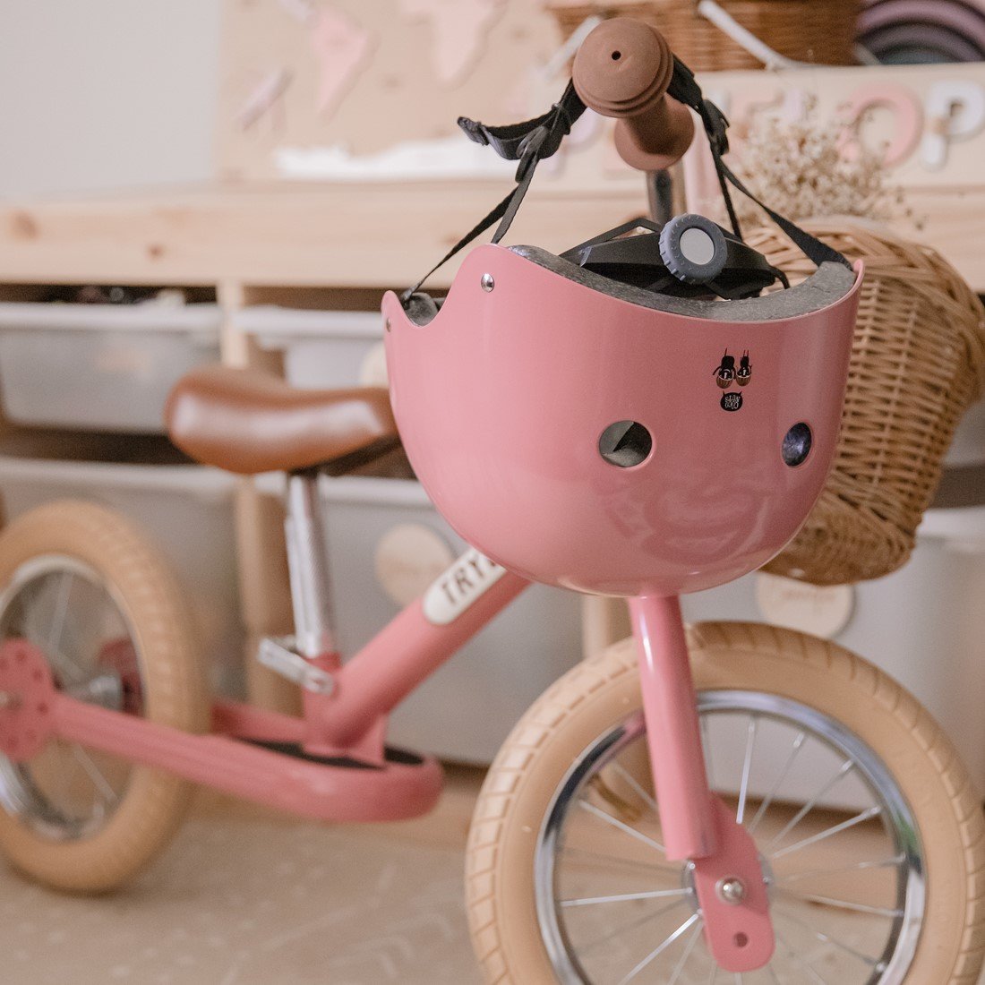 Trybike Stahl vintage rosa Zweirad Planet Happy