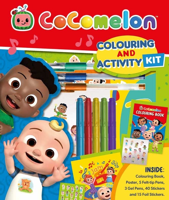 COCOMELON COLOURING & ACTIVITY KIT Planet Happy DE