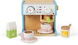 BigJigs Kaffeemaschine Holzspielzeug Küche Rollenspiel Kinder