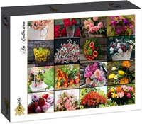 Grafika Collage - Blumen - 1500 Teile-2