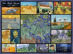 Grafika Puzzle Collage - Vincent Van Gogh - 2000 Teile Kunst Puzzle