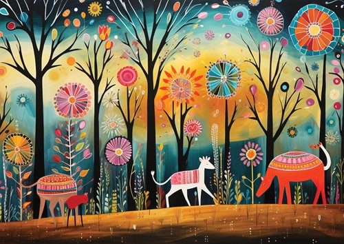 Yazz Colorful Forest - 1000 Teile