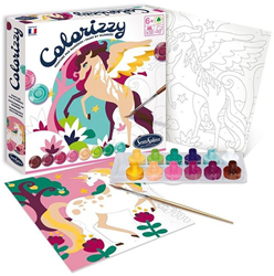 SentoSphère Colorizzy Schilder op Nummer Eenhoorn