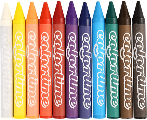 Colortime Colortime Farbkreide-Set 48-teilig