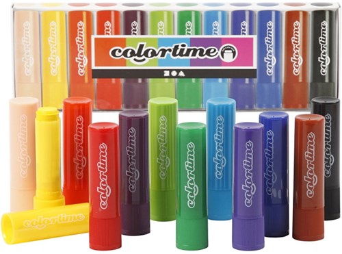 Creativ Company Kreide Set Soft Color Sticks 12 Farben kinderfreundlich