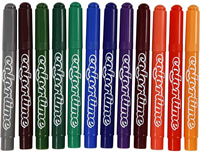 Colortime Filzstifte Set 12-teilig für kreatives Malen und Zeichnen