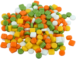 Colourful Mosaics Mosaikspielzeug Mix Frühling 100 g Mehrfarbig