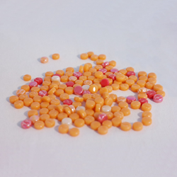 Colourful Mosaics Mosaikspielzeug Colourful Dots Mix Orange Zest 100 g