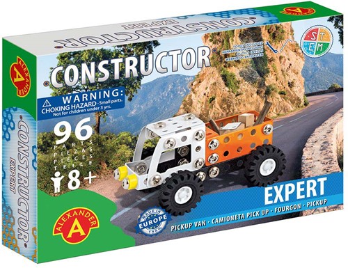 Alexander Toys Constructor – Expert (Pickup VAN) – 96 Stück