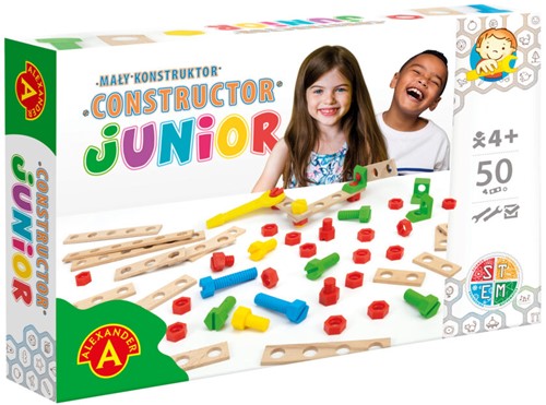 Alexander Toys Constructor Junior – Bausätze zum Selbermachen – 50 Stück