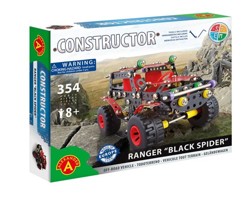 Alexander Toys Constructor – Ranger „Black Spider“ – 354 Teile