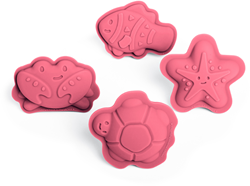 Bigjigs Korallenrosa Charakter Sandförmchen