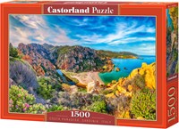Castorland Puzzle Costa Paradiso Sardinien Italien - 1500 Teile Puzzle-2