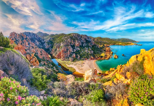Castorland Puzzle Costa Paradiso Sardinien Italien - 1500 Teile Puzzle