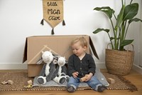 Happy Horse Kuscheltier Kuh Casper 38cm - schwarz-weißes Plüschspielzeug-2