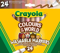 NL - Goliath Crayola Filzstifte Colors of the World 24 Farben abwaschbar